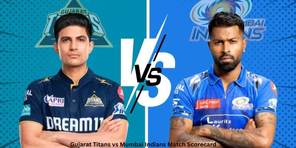Gujarat Titans vs Mumbai Indians Match Scorecard