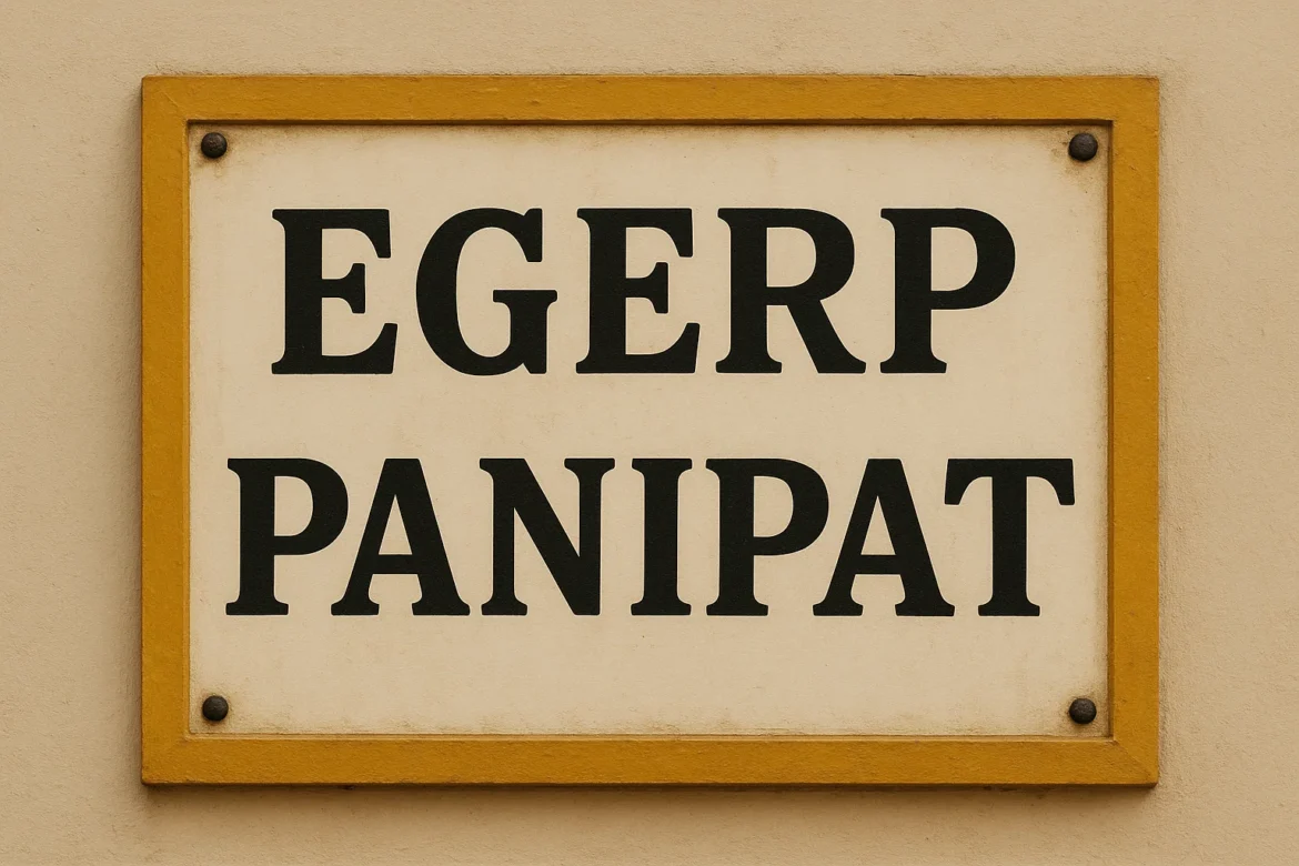 Egerp Panipat: Simplifying Management Through Technology