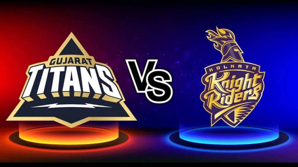 Gujarat Titans vs Kolkata Knight Riders Standings