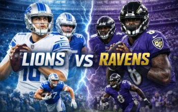 Detroit Lions vs Baltimore Ravens Match Player Stats