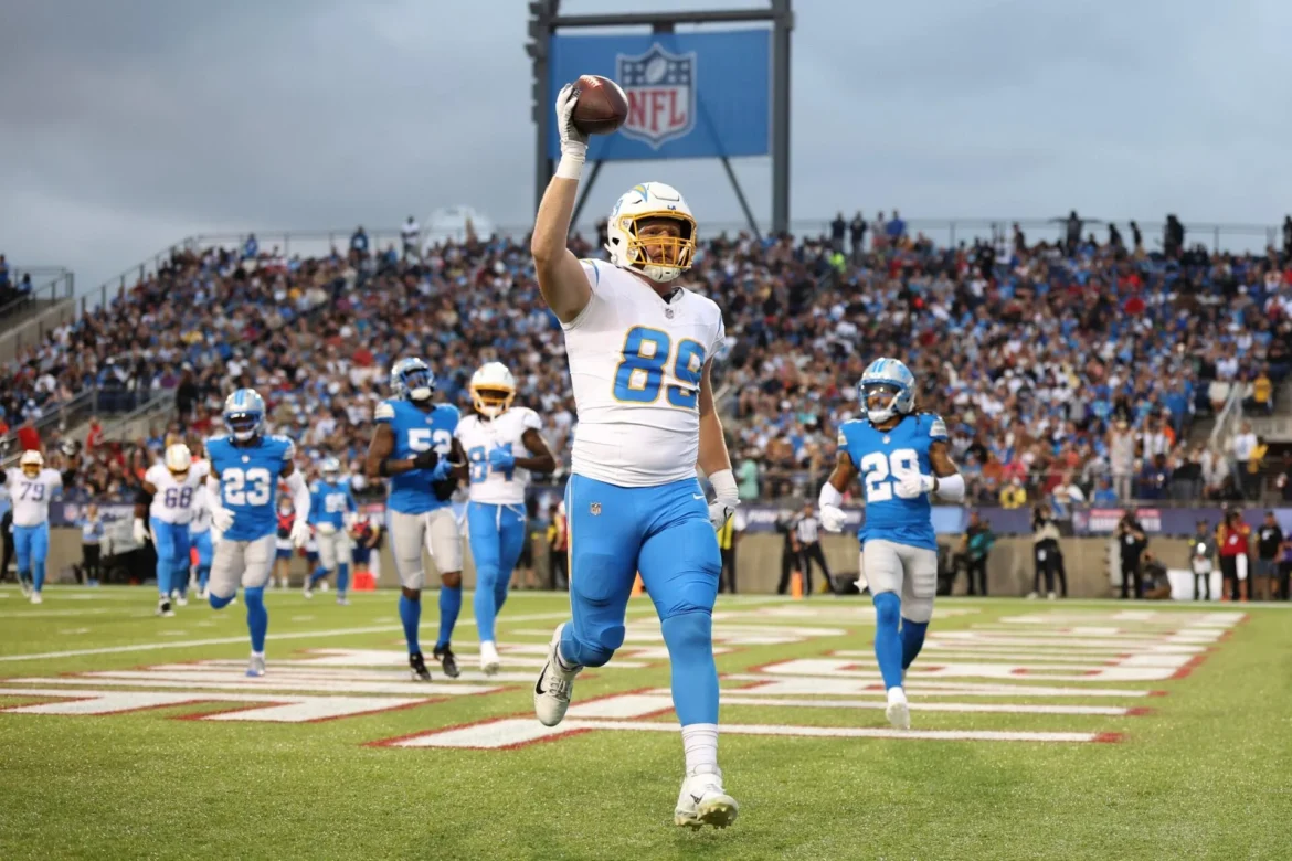 Los Angeles Chargers vs Detroit Lions Match Player Stats