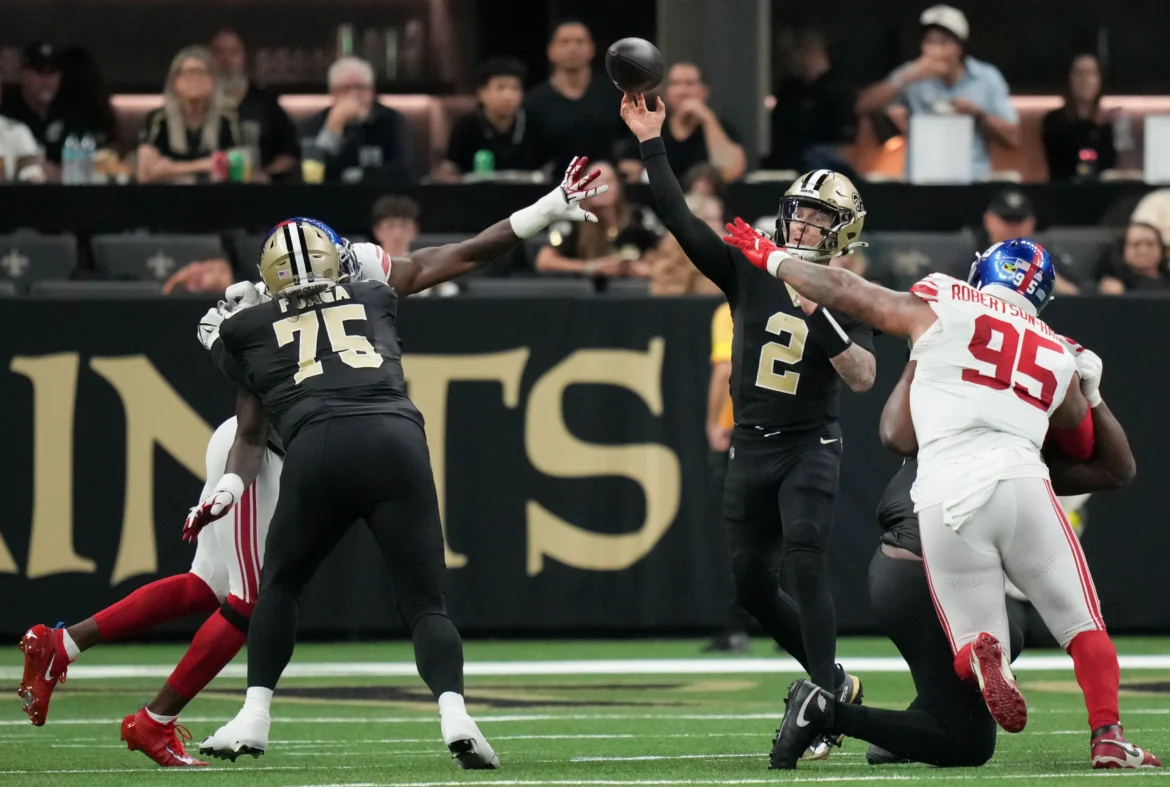 New York Giants vs New Orleans Saints Match Player Stats