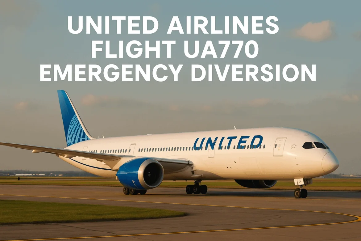 United Airlines Flight UA770 Emergency Diversion: What Happened During the Incident?
